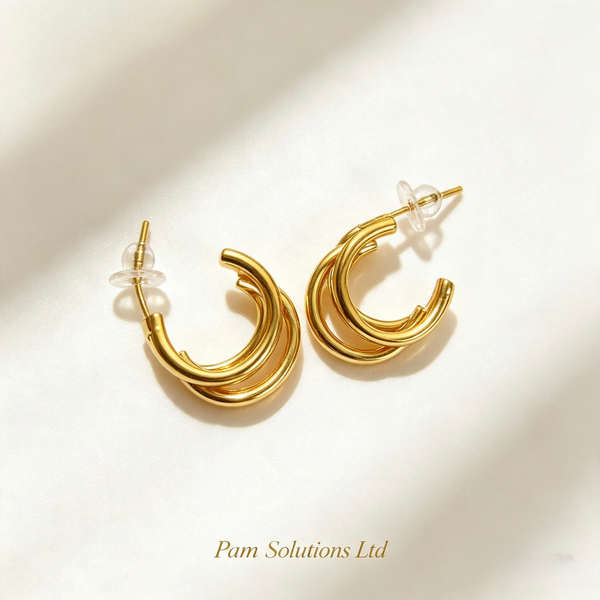 Elegant Gold Hoop Earrings ✨