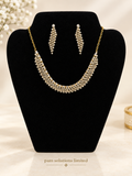 ✨ Elegant Crystal Necklace & Earrings Set
